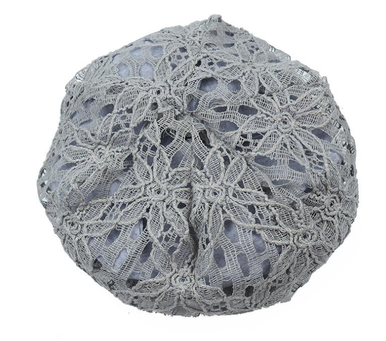 Women Lace Flower Slouchy Baggy Head Cap Chemo Beanie Cancer Hat Turban Ms. lace month warm chemotherapy hat cappello donna GB1331
