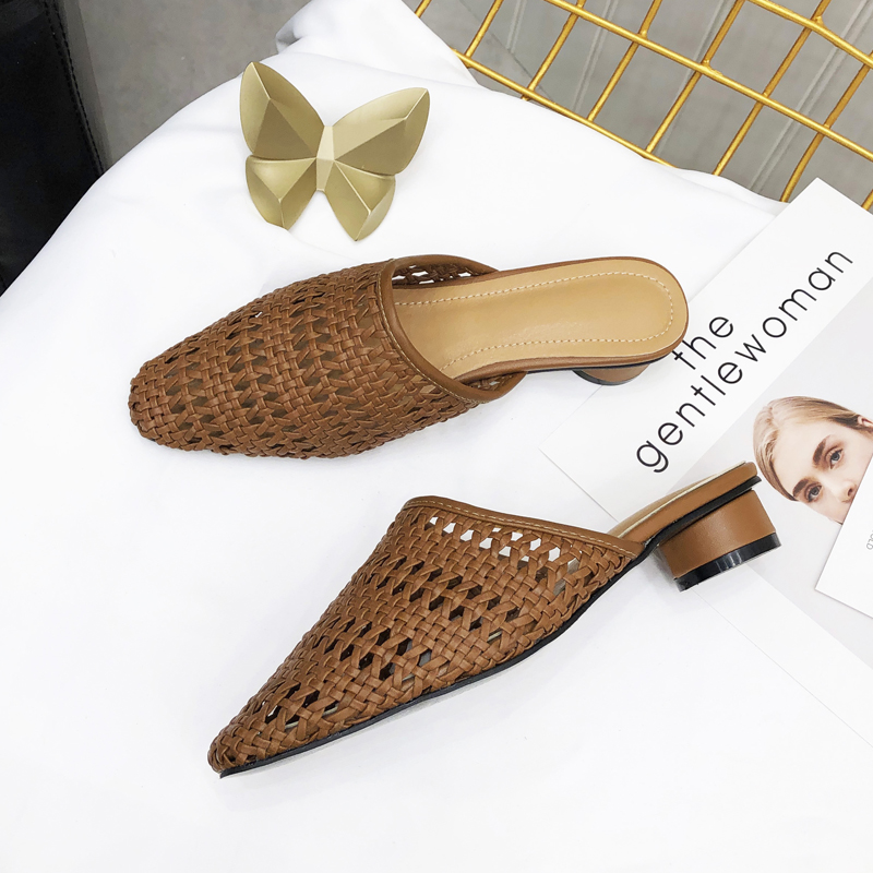 Women Summer Cane Slippers Casual Shoes Round Toe Low Heels Slide Sandals Mules Slippers Women Outdoor Sandals 2020 New Arrivals, Black
Women Summer Cane Slippers Casual Shoes Round Toe Low Heels Slide Sandals Mules Slippers Women Outdoor Sandals 2020 New Arrivals, Black