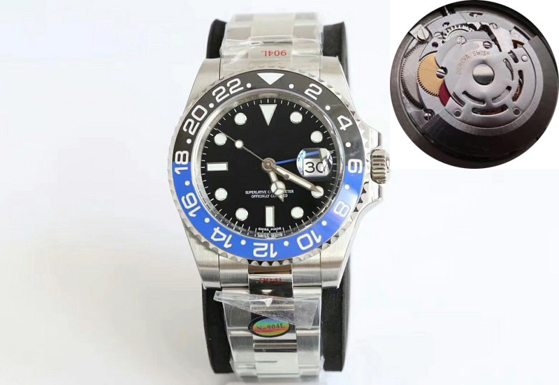 N V8 Top 904L Steel Mens Automatic original Cal.3186 Movement Blue Black Ceramic Mens Gmt Watches Dive 116710 Sport Factory Wristwatches
N V8 Top 904L Steel Mens Automatic original Cal.3186 Movement Blue Black Ceramic Mens Gmt Watches Dive 116710 Sport Factory Wristwatches
