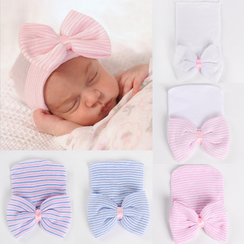 Newborn Baby Hats Toddlers Knit Bowknot Caps Crochet Hats Soft Cotton Beanie With Bow Kids Striped Hat hair bands M588, Yellow
Newborn Baby Hats Toddlers Knit Bowknot Caps Crochet Hats Soft Cotton Beanie With Bow Kids Striped Hat hair bands M588, Yellow
