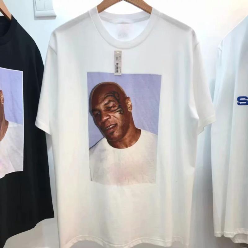 Custom Mike Tyson T-Shirts Sizes S- 4XL New Authentic Famous World Boxing Mens Brooklyn Black TEEFunny free shipping Unisex Casual Tshirt