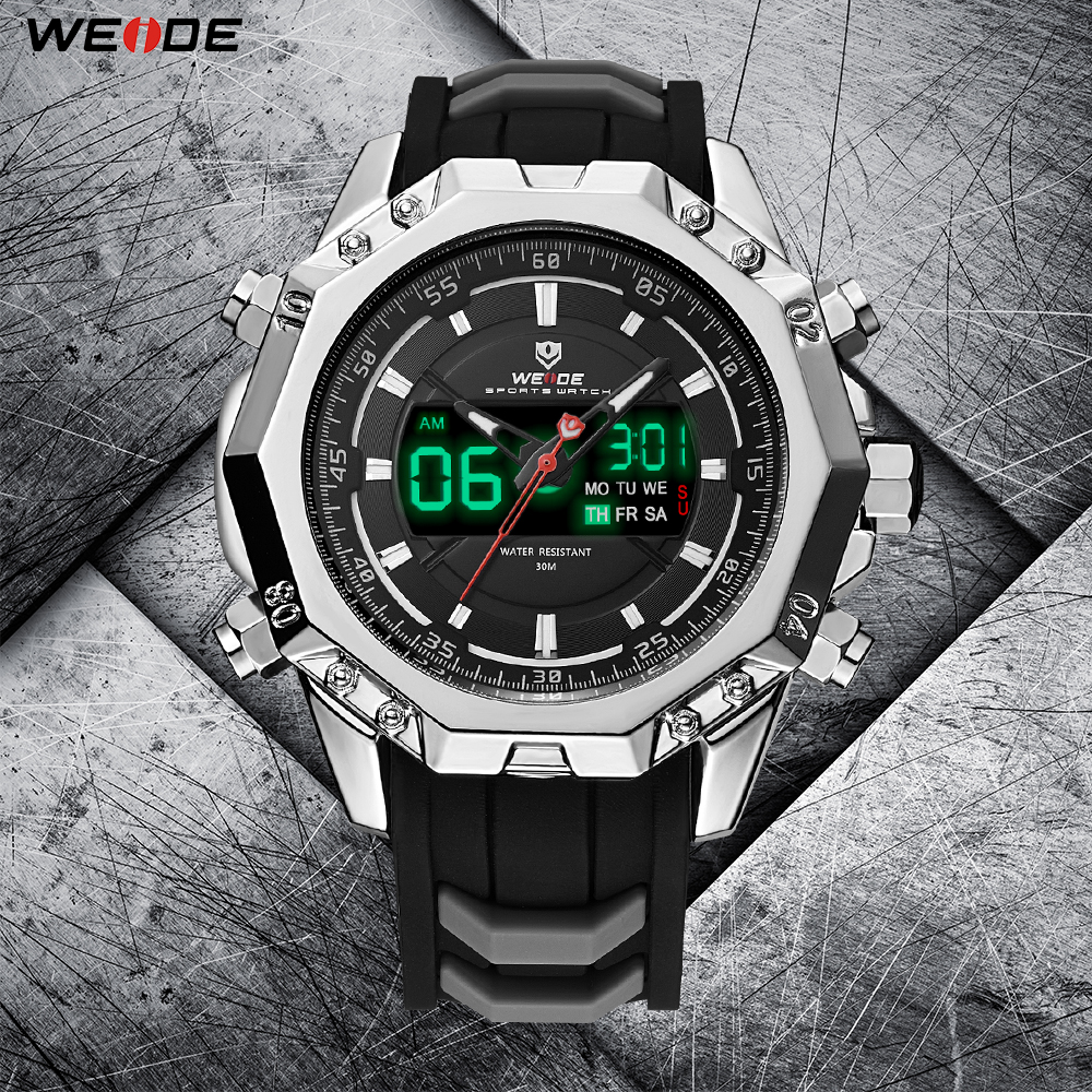 WEIDE Military Quartz Digital Auto Date Men Sport Watch Clock Silicone Strap Wristwatch Relogio Masculino Montres Hommes Relojes, Slivery;brown
WEIDE Military Quartz Digital Auto Date Men Sport Watch Clock Silicone Strap Wristwatch Relogio Masculino Montres Hommes Relojes, Slivery;brown