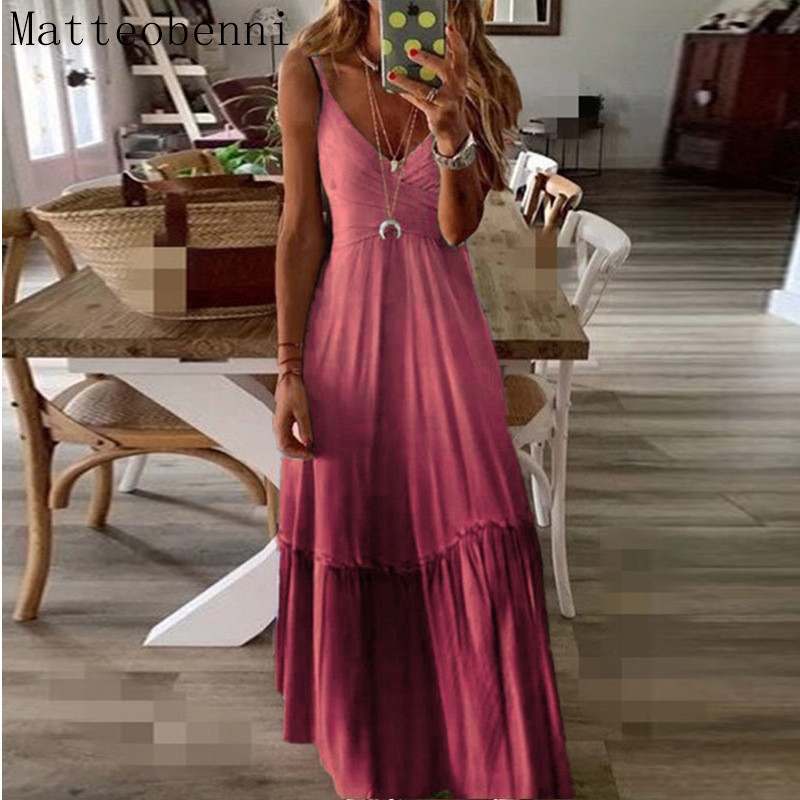 Plus Size -5XL Women Robe Summer 2020 Deep V-neck Spaghetti Strap Loose Long Dress Gradient Elegant Women Beach Maxi Sundress, Yellow
Plus Size -5XL Women Robe Summer 2020 Deep V-neck Spaghetti Strap Loose Long Dress Gradient Elegant Women Beach Maxi Sundress, Yellow