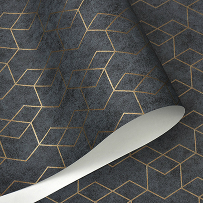 Dark Grey Geometric Wallpaper Roll Black Gray Wall Paper Modern Design Bedroom Living Room Background Home Wall Decor, P02204
Dark Grey Geometric Wallpaper Roll Black Gray Wall Paper Modern Design Bedroom Living Room Background Home Wall Decor, P02204
