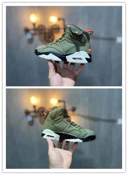 Baby infant Kids Travis Scotts x 6 boys Basketball Shoes cactus jack 6s travis low Army Green scarpe des Chaussures zapatos size28-35
Baby infant Kids Travis Scotts x 6 boys Basketball Shoes cactus jack 6s travis low Army Green scarpe des Chaussures zapatos size28-35