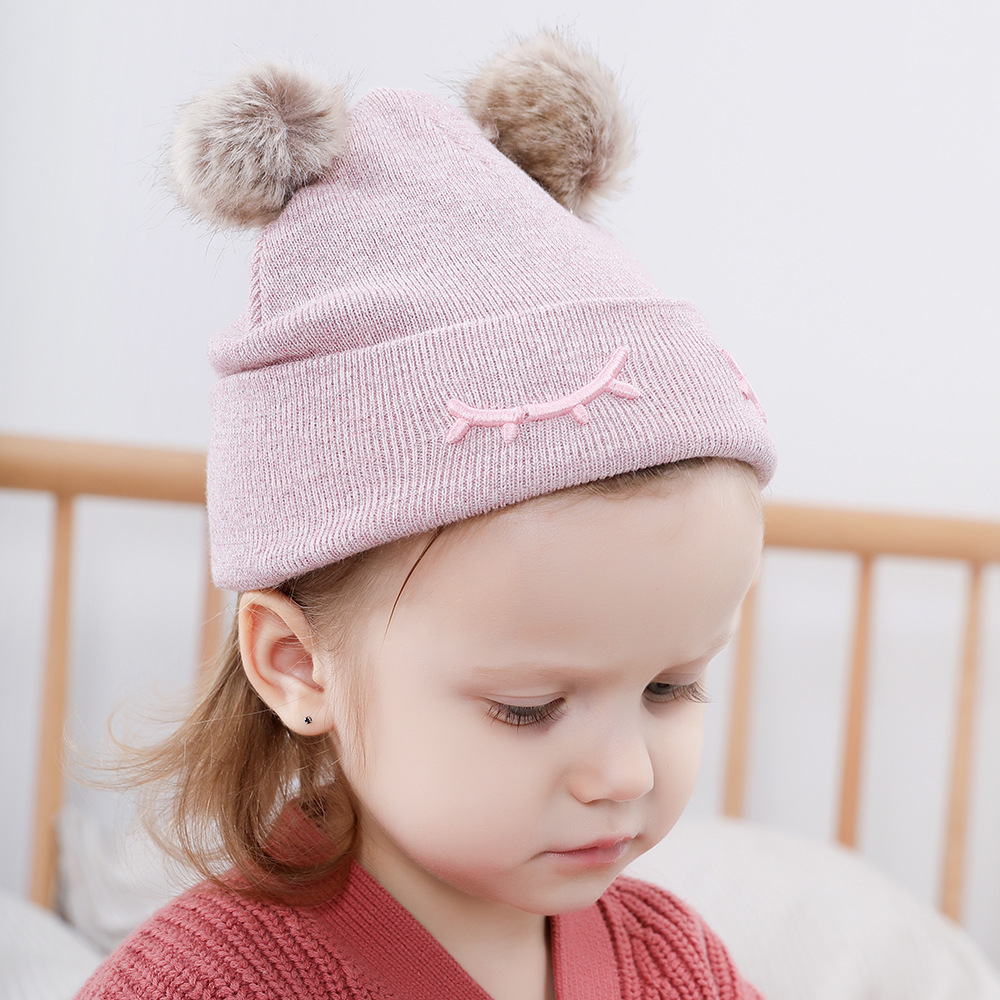 New Autumn Winter Kids Knitted Hats Baby Beanies Boys Girls Babies Kids Balls Skull Caps Cute Close Eyes Headwear Children Hats A727, Mixed color
New Autumn Winter Kids Knitted Hats Baby Beanies Boys Girls Babies Kids Balls Skull Caps Cute Close Eyes Headwear Children Hats A727, Mixed color