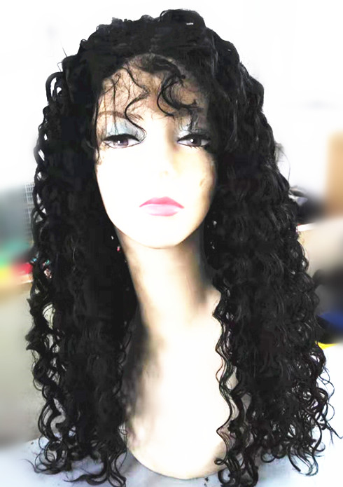 New Arrival Brazilian Curly Synthetic Wigs 22inch Lace Front Wigs 150% Desnity Natural Black Color For Black Women
New Arrival Brazilian Curly Synthetic Wigs 22inch Lace Front Wigs 150% Desnity Natural Black Color For Black Women