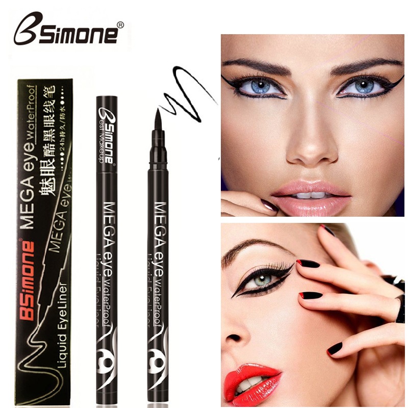 BSIMONE Quick Dry Black Liquid Waterproof Eyeliner Long-lasting Liner Pen Beauty Makeup Delineador De Ojos TSLM2
BSIMONE Quick Dry Black Liquid Waterproof Eyeliner Long-lasting Liner Pen Beauty Makeup Delineador De Ojos TSLM2