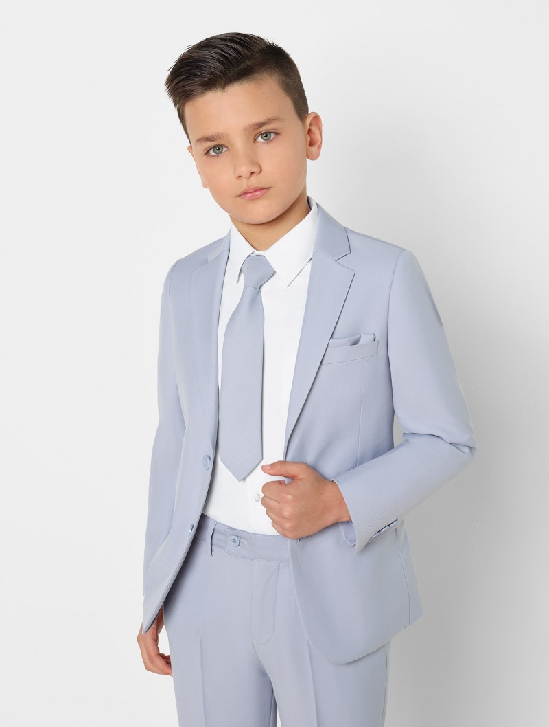 light blue little boy formal suits dinner tuxedos for wedding party boy groomsmen kids children prom suit formal wear jacketpants