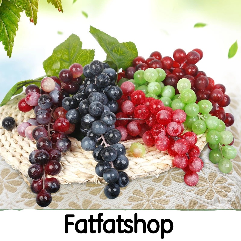 Fatfatshop High Quality Wholesales Bunch Lifelike Artificial Grapes Plastic Fake Decorative Fruit Food Home Decor 3 Colors Free Shipping
Fatfatshop High Quality Wholesales Bunch Lifelike Artificial Grapes Plastic Fake Decorative Fruit Food Home Decor 3 Colors Free Shipping