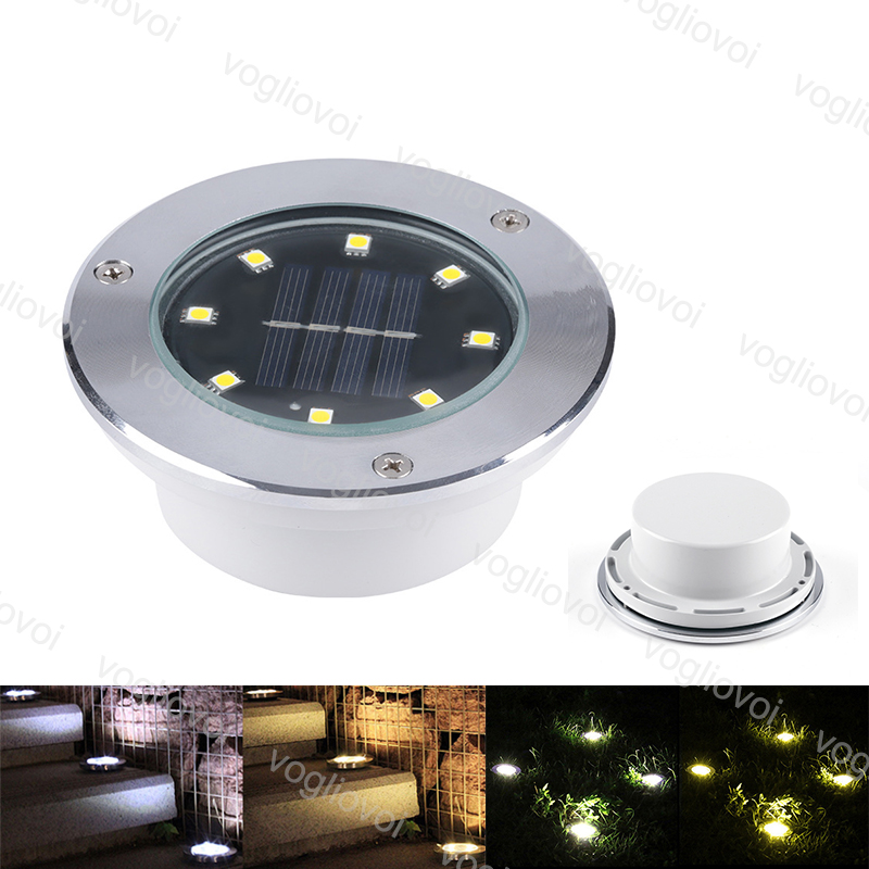 Solar Lamps Outdoor Lighting Underground 8LEDs Buried Lamp Light Path Way Garden Under Ground Decking Waterproof Warm White DHL
Solar Lamps Outdoor Lighting Underground 8LEDs Buried Lamp Light Path Way Garden Under Ground Decking Waterproof Warm White DHL
