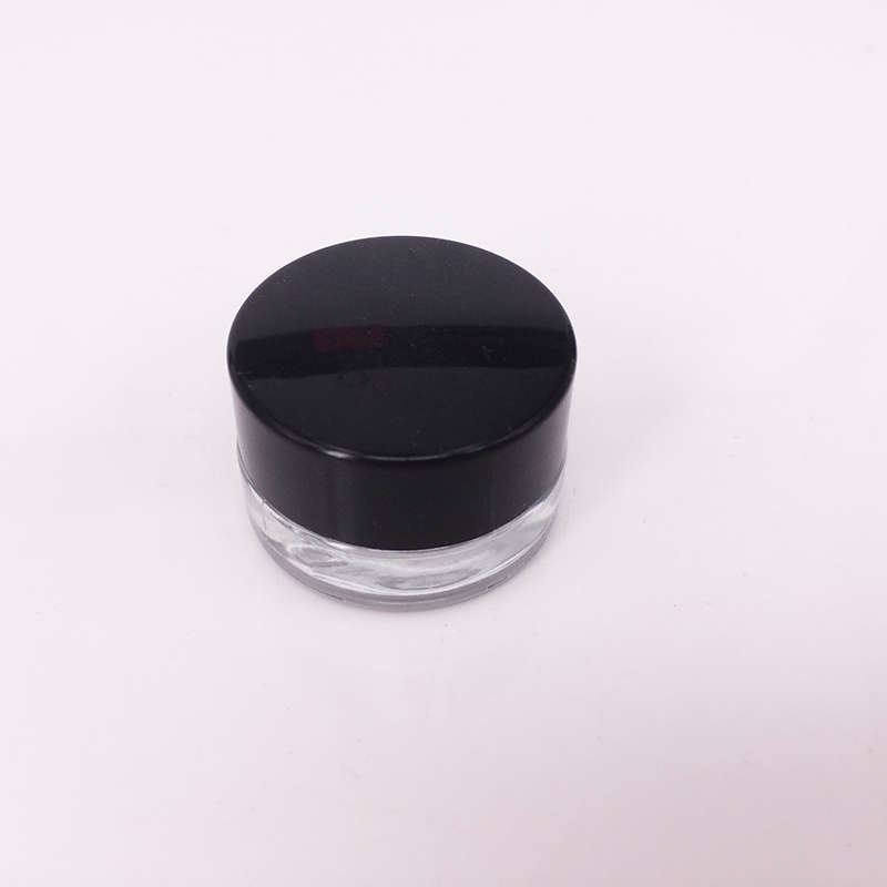 Clear Glass Jars Dab Container With Black Lid For Dry Herb Concentrate Thick oil Wax Glass Container DHL Free
Clear Glass Jars Dab Container With Black Lid For Dry Herb Concentrate Thick oil Wax Glass Container DHL Free