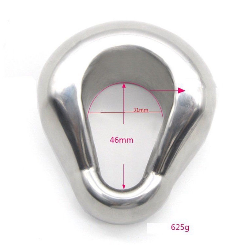 New Oval Ball Stretcher Weight Testicle Weights Stainless Scrotum Stretchers #R45
New Oval Ball Stretcher Weight Testicle Weights Stainless Scrotum Stretchers #R45