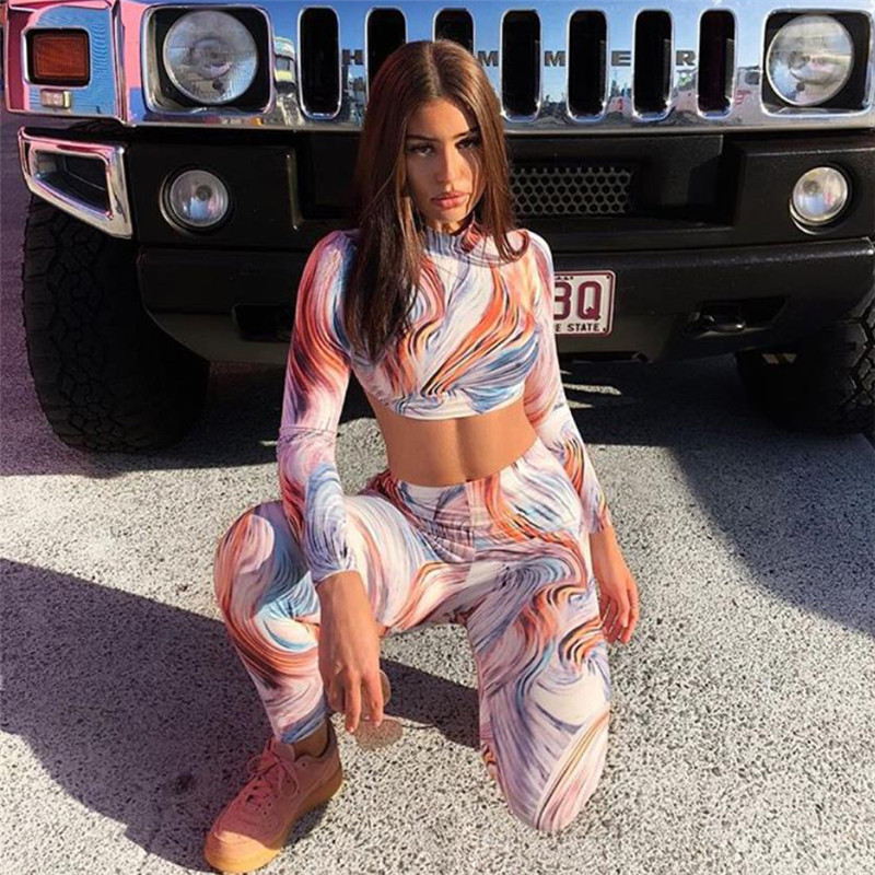 PENERAN Unique Cool Sport Wear Women Tracksuit 2 Piece Yoga Set Autumn Winter Sports Fitness Suit Dry Fit Print Costume Female
PENERAN Unique Cool Sport Wear Women Tracksuit 2 Piece Yoga Set Autumn Winter Sports Fitness Suit Dry Fit Print Costume Female