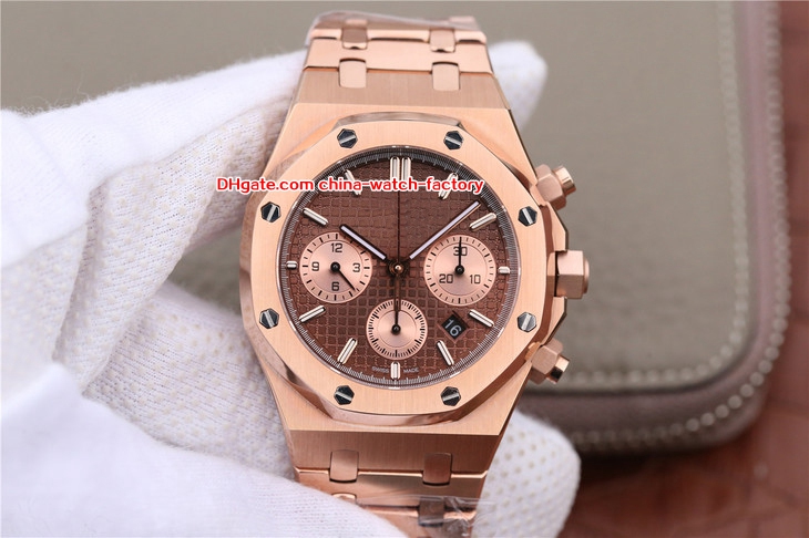 OM Factory Best Quality Watch 41mm Offshore 26331 Grande Tapisserie 18k Rose Gold Chronograph Swiss ETA 7750 Movement Automatic Mens Watches
OM Factory Best Quality Watch 41mm Offshore 26331 Grande Tapisserie 18k Rose Gold Chronograph Swiss ETA 7750 Movement Automatic Mens Watches