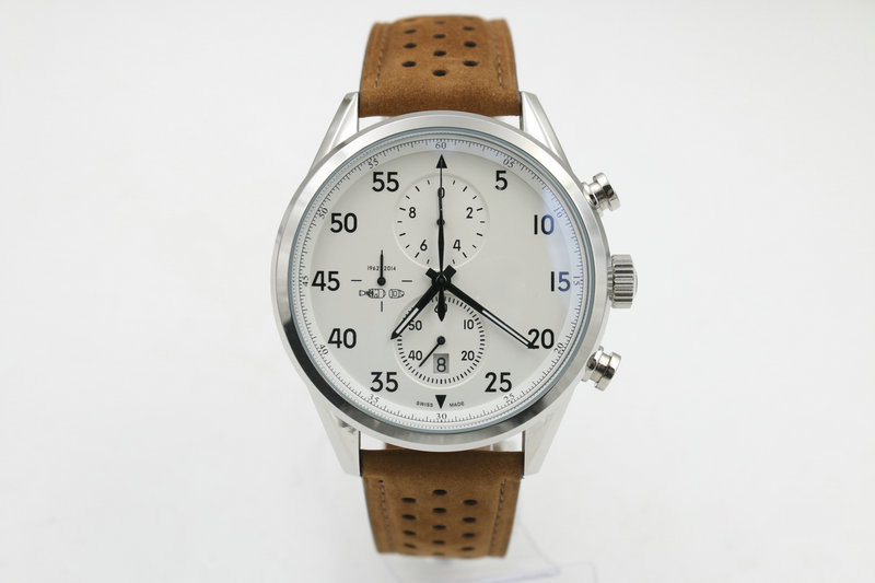 Top luxury men's watch white shell 6 pin CAR2015.FC6321 48 mm high-strength glass quartz men's watch stainless steel free shipping
Top luxury men's watch white shell 6 pin CAR2015.FC6321 48 mm high-strength glass quartz men's watch stainless steel free shipping