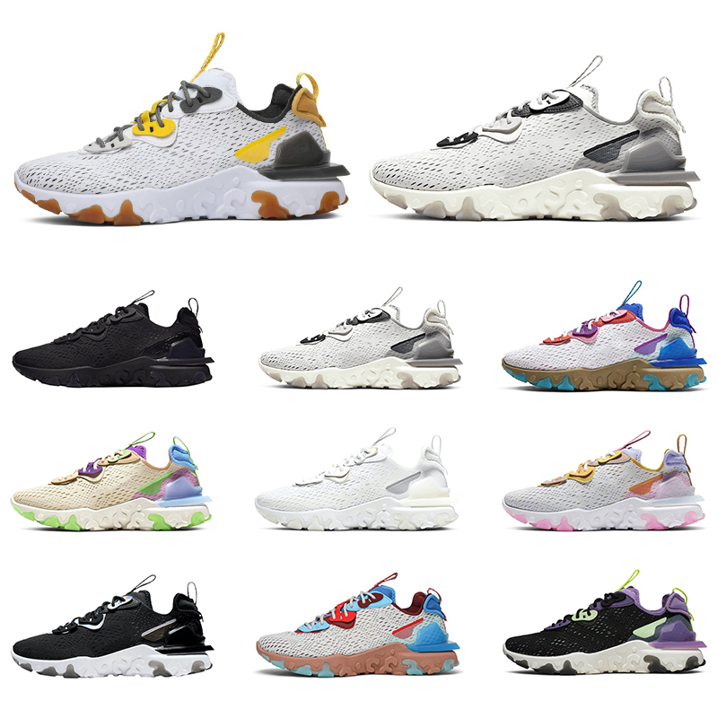 Discount React Element Vision 55 87 Running Shoes Men Women Triple Black White Iridescent Honeycomb Mens Trainers Sports Sneakers Size 36-45
Discount React Element Vision 55 87 Running Shoes Men Women Triple Black White Iridescent Honeycomb Mens Trainers Sports Sneakers Size 36-45