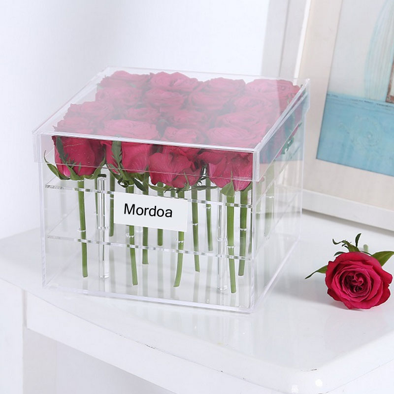 1/9/16/25 Holes Clear Acrylic Rose Flower Box Makeup Organizer Cosmetic Tools Holder Flower Gift Box For Girlfriend Wife
1/9/16/25 Holes Clear Acrylic Rose Flower Box Makeup Organizer Cosmetic Tools Holder Flower Gift Box For Girlfriend Wife