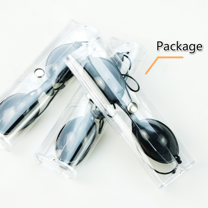 Sleep Masks Eye Protection Goggles Rubber Silicone Eyes Shield for Beauty Salon Treatment Eyepatch for Customer Black White Pink Color