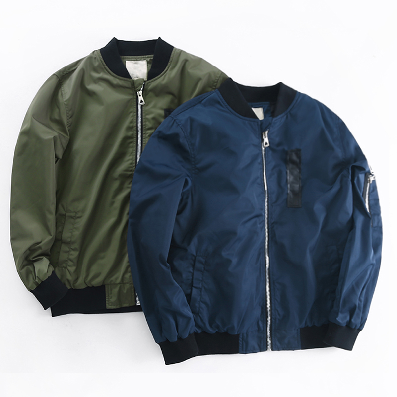 Spring Autumn for Boy Coat Bomber Jacket Green Boy's Windbreaker Winter Jacket Kids Children solid Jacket
Spring Autumn for Boy Coat Bomber Jacket Green Boy's Windbreaker Winter Jacket Kids Children solid Jacket