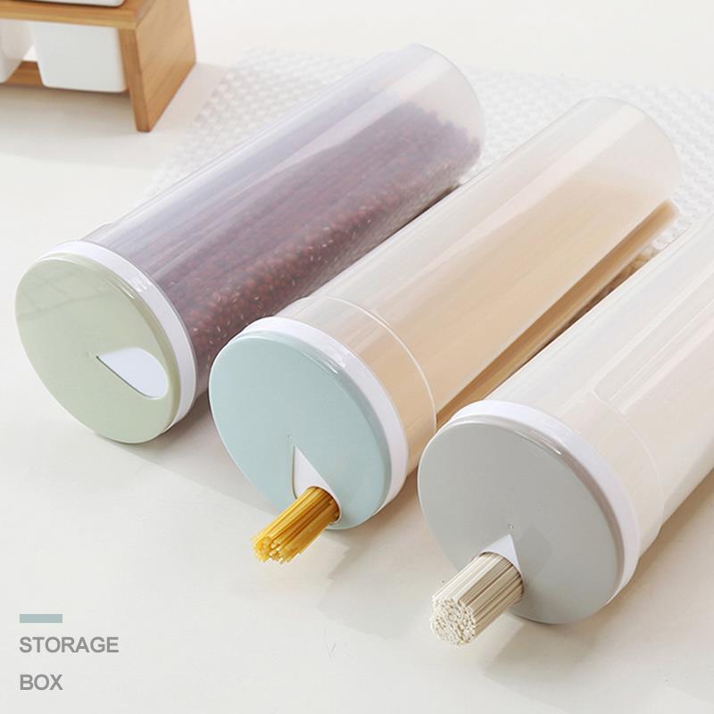 3 Color Pasta Noodle Kitchen Sealed Box Practical Multipurpose Collecting Tank Storage Bottle Dessert Rice Cereal Bean
3 Color Pasta Noodle Kitchen Sealed Box Practical Multipurpose Collecting Tank Storage Bottle Dessert Rice Cereal Bean