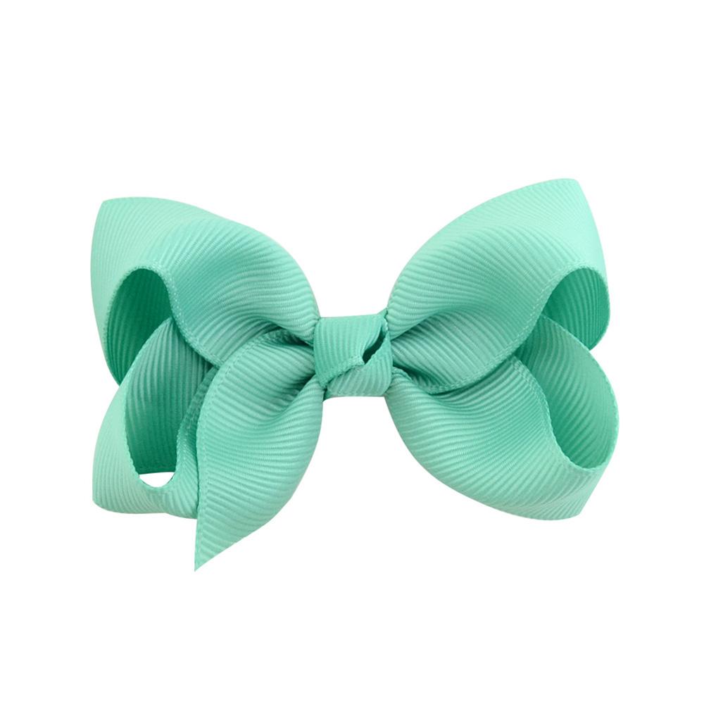 3 Inch 40pcs/lot Small Toddler Ribbon Bows Alligator Hair Clips Solid Children Hair Bows For Pigtails Little Girl Hair Accessories - view 8