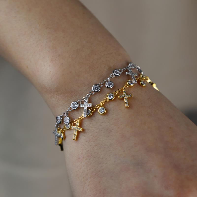 silver gold color adjust charm chain bracelet bangle for women girl gift drop cross round cz paved delicate new fashion jewelry
silver gold color adjust charm chain bracelet bangle for women girl gift drop cross round cz paved delicate new fashion jewelry