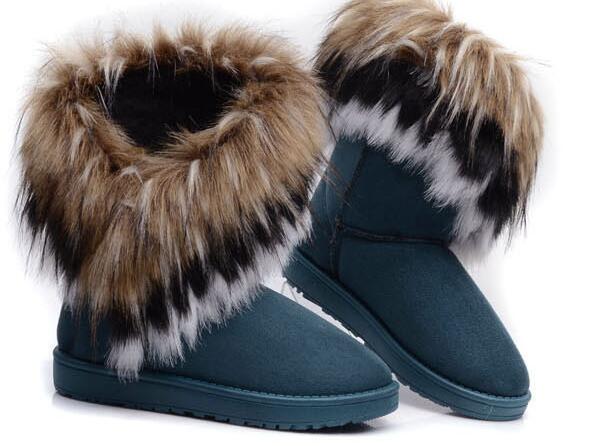Fashion Rabbit hair and Fox Fur In tube Color matching warm snow winter boots for women & ladie boots XMAS gift, Black
Fashion Rabbit hair and Fox Fur In tube Color matching warm snow winter boots for women & ladie boots XMAS gift, Black
