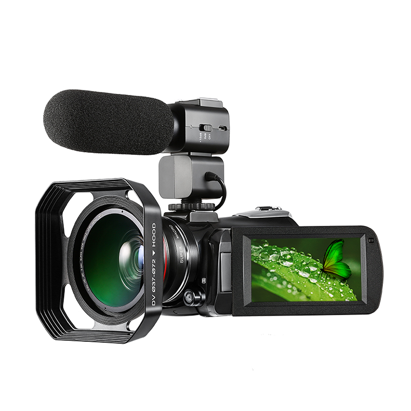 Ordro 4k WIFI Digital VideoCamera 3.0'' Touch Display WIFI Night Vision Digital Video Camcorder Camara De Video Profesional 3 2