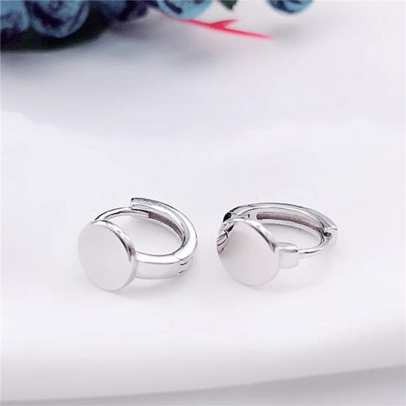 S925 sterling silver earrings simple round ear bone ear buckle rings neutral wild men women boys girls silver jewelry
S925 sterling silver earrings simple round ear bone ear buckle rings neutral wild men women boys girls silver jewelry