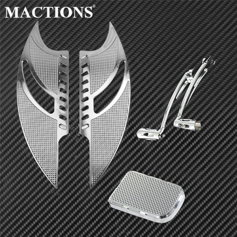 Motorcycle Chrome Floorboards Heel Toe Shift Lever Brake Pedal Footrest Peg Aluminum For Touring Electra Glide FLHT Trike
Motorcycle Chrome Floorboards Heel Toe Shift Lever Brake Pedal Footrest Peg Aluminum For Touring Electra Glide FLHT Trike
