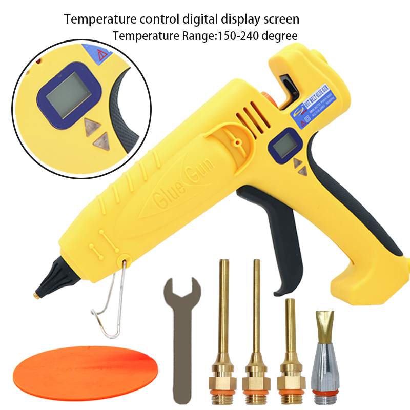 500W High Temperature Glue Gun Adjustable Temperature Fast Glue Gun for 11mm Sticks Industrial Professional Hot
500W High Temperature Glue Gun Adjustable Temperature Fast Glue Gun for 11mm Sticks Industrial Professional Hot