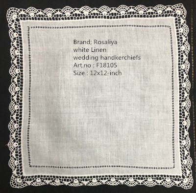 Set of 12 Fashion Wedding handkerchiefs Linen/Crocchet Lace and Hemstitched-Mother of the Groom Hankies-Mother of the Bride Gifts 12x12-inch
Set of 12 Fashion Wedding handkerchiefs Linen/Crocchet Lace and Hemstitched-Mother of the Groom Hankies-Mother of the Bride Gifts 12x12-inch