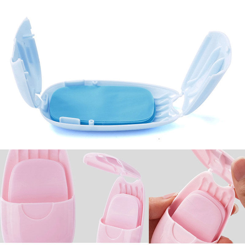 500pcs Portable Soap Sheets for Washing Hand Bath Toiletry Flower Scented Laundry Shampoo Shaving Camping Hiking Traveling ZGC3041