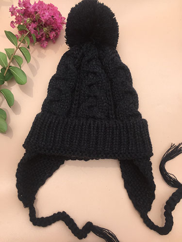 Newest kids Twisted braid knitting hats baby boys girls Leisure Crochet caps children Autumn Winter warm headging hat 8 colors C5641