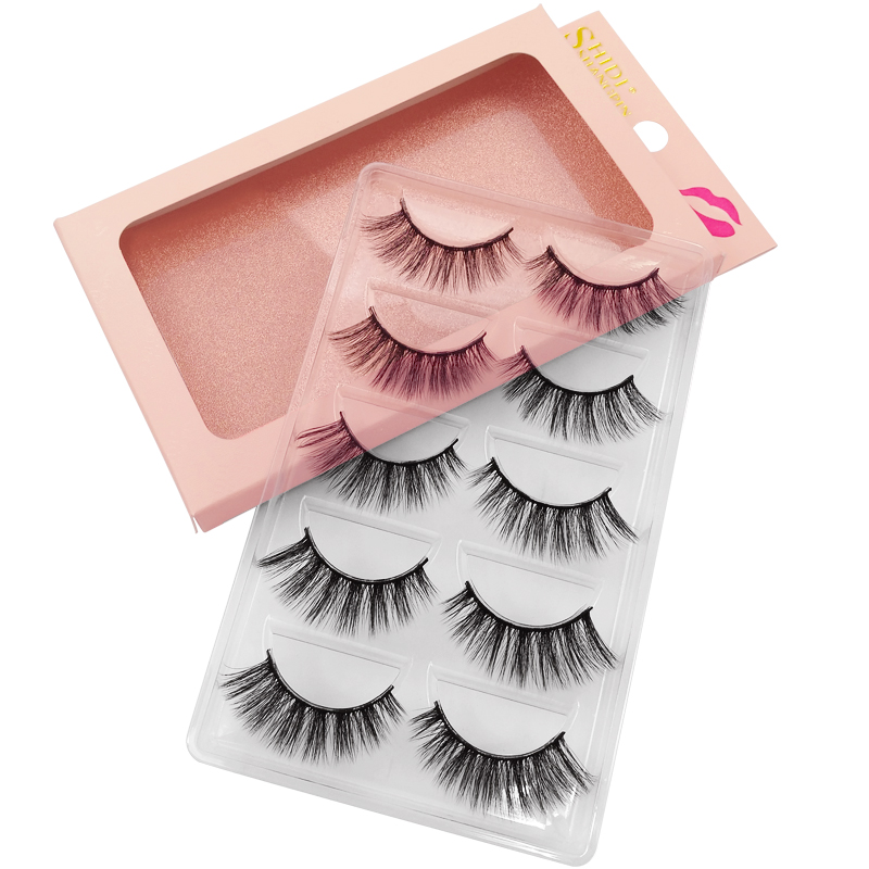 5 Pairs Eyelashes Natural Mink Eyelashes Fluffy 3d Mink Lashes Thick False Lashes Makeup Fake Eyelashes cilios