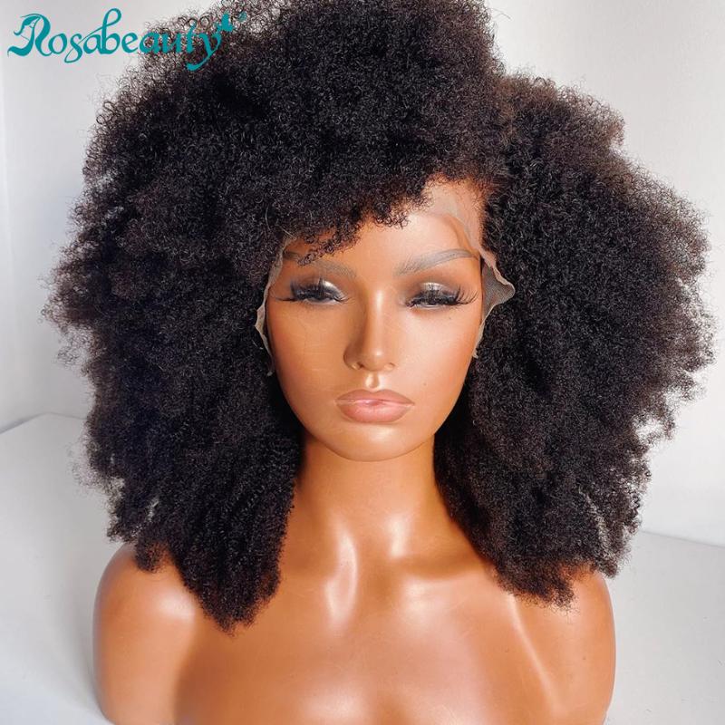 Rosabeauty Brazilian Curly Short Bob Lace Front Human Hair Wigs with Baby Hair Remy Frontal Wig For Black Women, As pic
Rosabeauty Brazilian Curly Short Bob Lace Front Human Hair Wigs with Baby Hair Remy Frontal Wig For Black Women, As pic