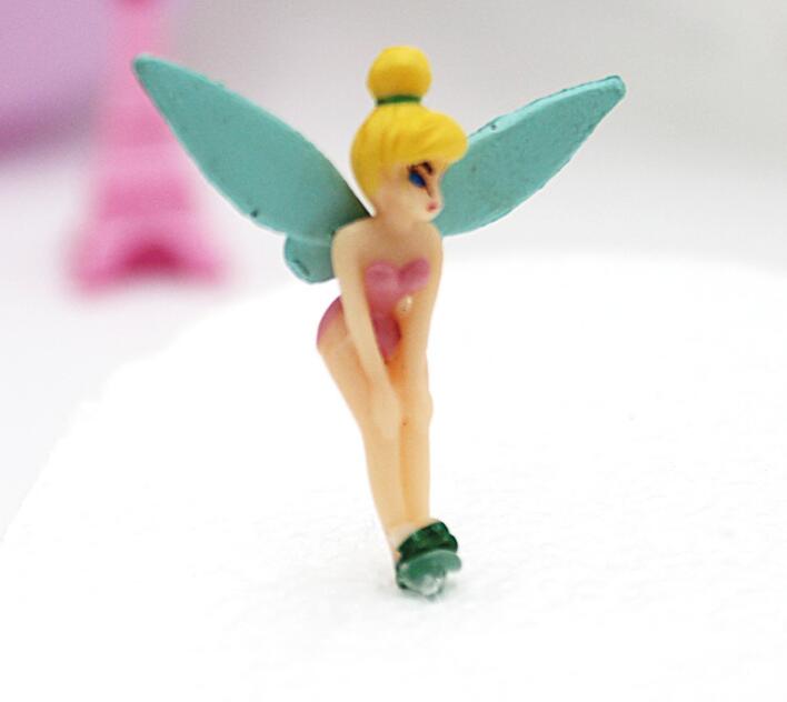 Cartoon Fairy Figurines Fairy Garden Miniatures Gnomes Pixie Dust Princess Miniature Fairy Figurine Mini Garden Resin C