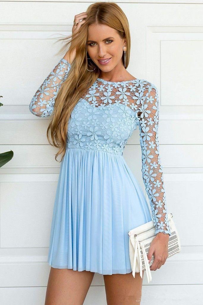 Sky Blue Dresses Long Sleeve Crochet lace chiffon Skater Short Prom Homecoming Summer Holiday Elegant Occasion gown, Orange
Sky Blue Dresses Long Sleeve Crochet lace chiffon Skater Short Prom Homecoming Summer Holiday Elegant Occasion gown, Orange