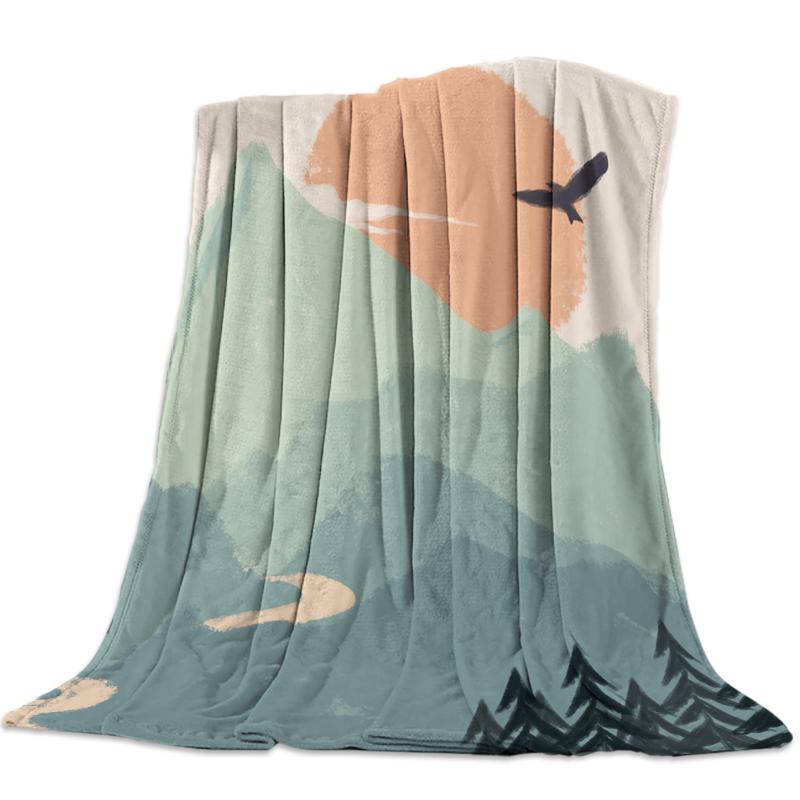 Mountain Water Sunrise Eagle Forest Nap Blanket Super Soft Cozy Coral Fleece Throw Blanket Bedspread for Couch Throw Travel
Mountain Water Sunrise Eagle Forest Nap Blanket Super Soft Cozy Coral Fleece Throw Blanket Bedspread for Couch Throw Travel