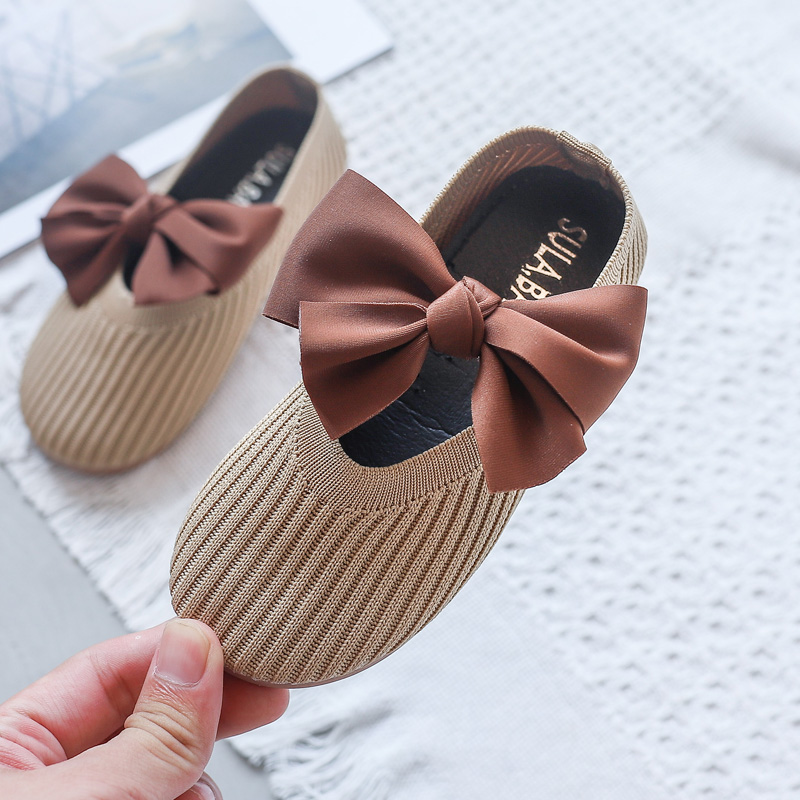New Girl Single Children's Shoe Knitted Girl Princess Shoe Soft Bottom Butterfly Knotted Bean Kids Baby Chaussures Enfant
New Girl Single Children's Shoe Knitted Girl Princess Shoe Soft Bottom Butterfly Knotted Bean Kids Baby Chaussures Enfant