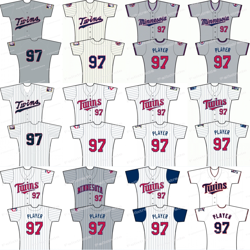 22 Miguel Sano Minnesota Jersey custom Retro Home Road Eddie Rosario Jorge Polanco C.J. Cron Max Kepler Jonathan Schoop Byron Buxton Mauer Mitch Garver Luis Arraez, 1997 alternate
22 Miguel Sano Minnesota Jersey custom Retro Home Road Eddie Rosario Jorge Polanco C.J. Cron Max Kepler Jonathan Schoop Byron Buxton Mauer Mitch Garver Luis Arraez, 1997 alternate
