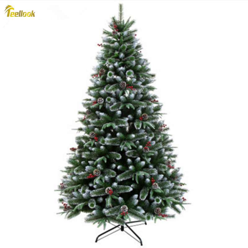 Teellook 1.2m/3.0m encryption Christmas tree pine needles pine cones sticky white PE YE Fruit Garden Mall Christmas Decoration
Teellook 1.2m/3.0m encryption Christmas tree pine needles pine cones sticky white PE YE Fruit Garden Mall Christmas Decoration