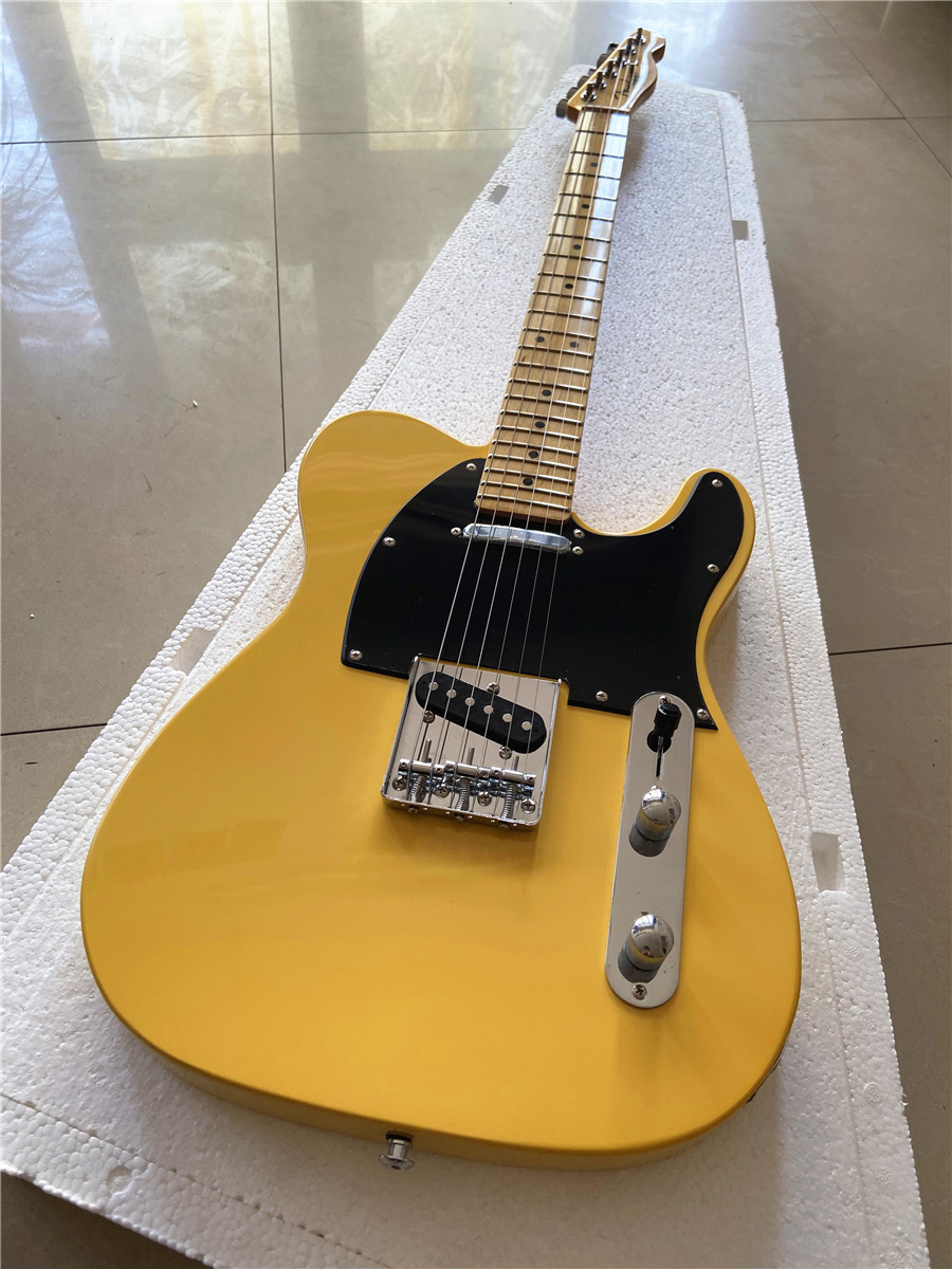 Brand new factory direct sales heritage classic yellow electric guitar basswood body maple xylophone neck chrome accessories free shipping.
Brand new factory direct sales heritage classic yellow electric guitar basswood body maple xylophone neck chrome accessories free shipping.