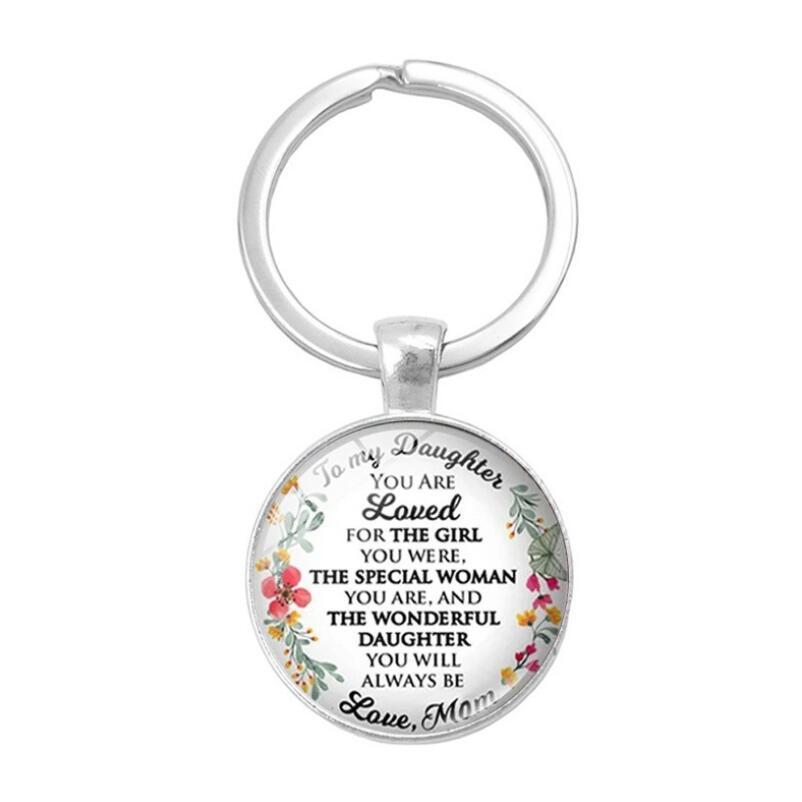 Time gem key ring metal key ring mother's Day gift to my daughten love mom dad free shipping
Time gem key ring metal key ring mother's Day gift to my daughten love mom dad free shipping