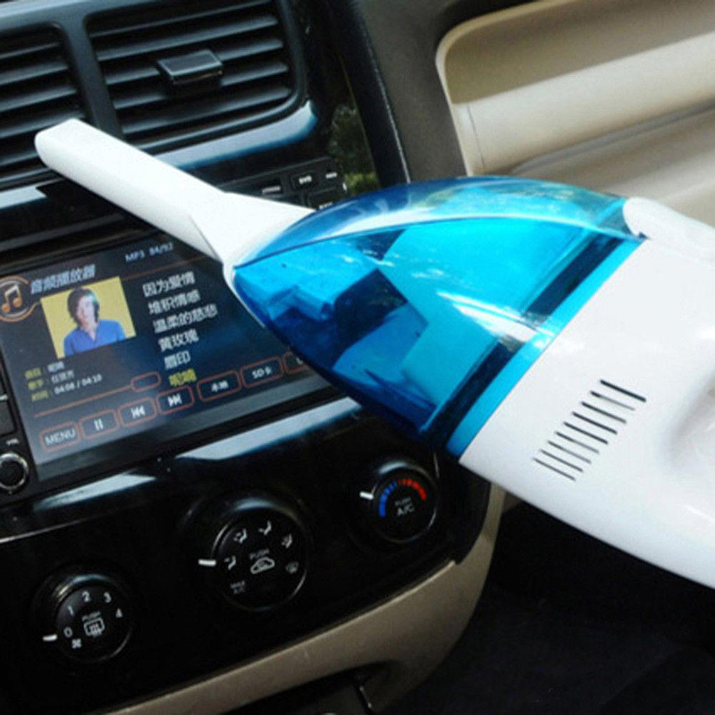120W DC12V Mini Portable Car Vacuum Cleaner Wet And Dry Dual Purpose Dust Cleaning Tool Vehicle Care For Auto Home Office