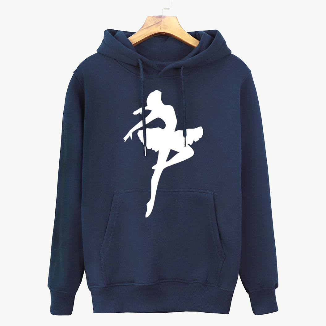 Fashion Sweatshirt For Women 2018 Hoodie Autumn Winter Clothes Dancing Ballet Girl Harajuku Women's Hoodies Korean Style Hoody