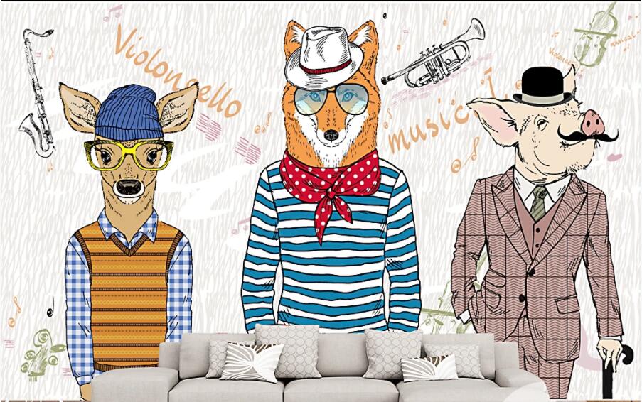 WDBH custom photo mural 3d wallpaper Hand drawn abstract animal people clothing store Room home decor 3d wall murals wallpaper for walls 3 d, Non-woven wallpaper
WDBH custom photo mural 3d wallpaper Hand drawn abstract animal people clothing store Room home decor 3d wall murals wallpaper for walls 3 d, Non-woven wallpaper