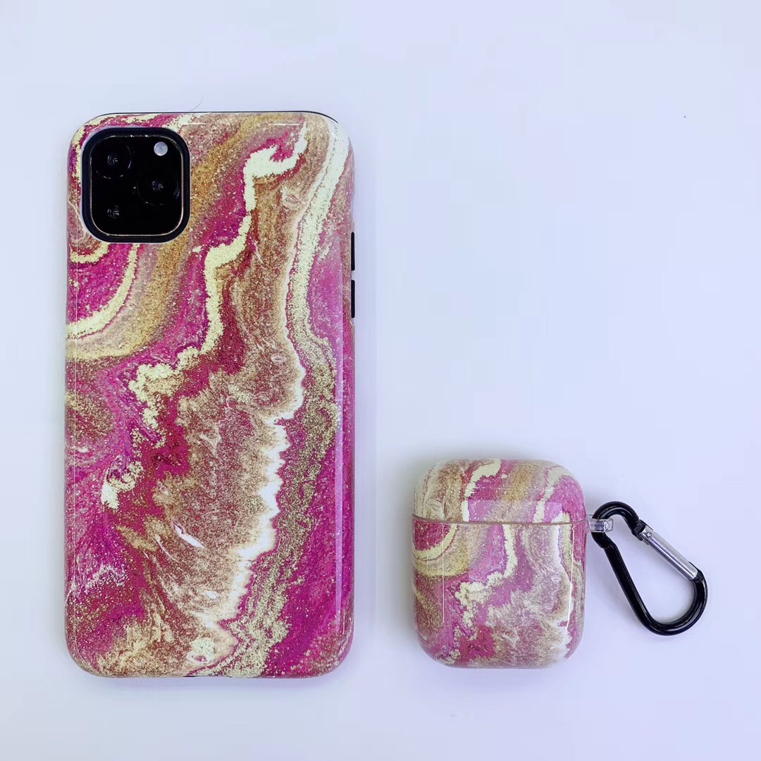 luxury phone cases Marble pattern earphone bag protective cover combination sale for iphone 11 pro max XR XS 8 7 plus for Airpods case
luxury phone cases Marble pattern earphone bag protective cover combination sale for iphone 11 pro max XR XS 8 7 plus for Airpods case