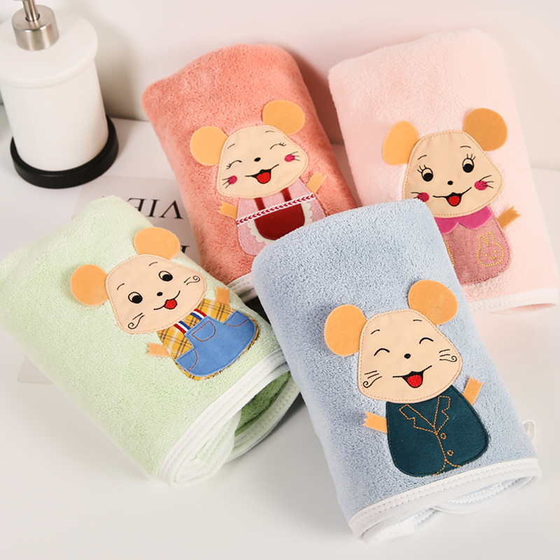 Coral velvet towel cotton cute girl household face towel absorbent lint-free child family WY02218
Coral velvet towel cotton cute girl household face towel absorbent lint-free child family WY02218
